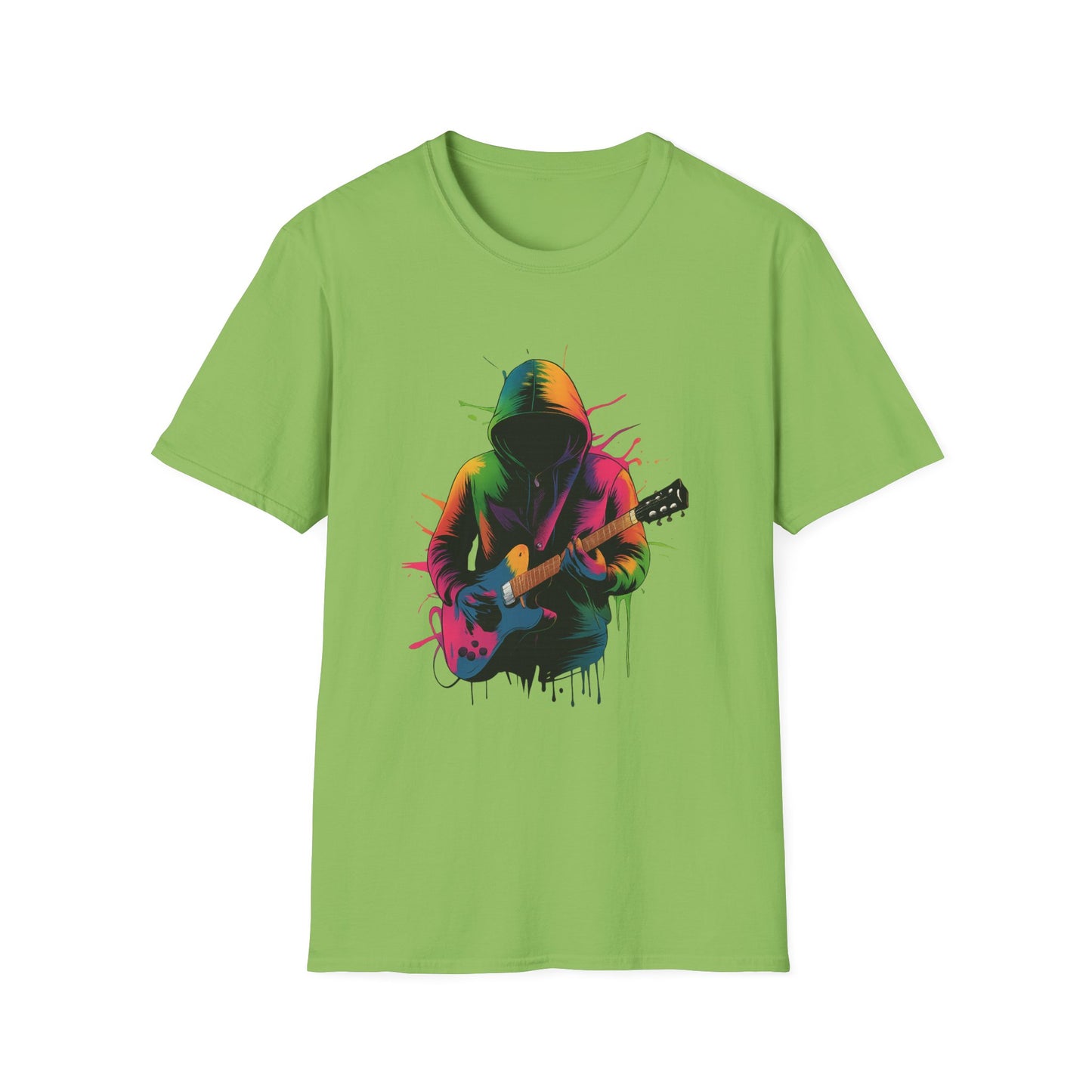 Neon Guitarist T-Shirt