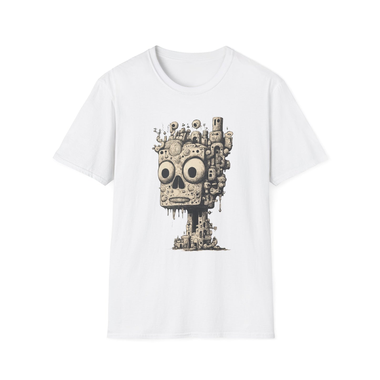 Urban Relic – Surreal Skull City Tee