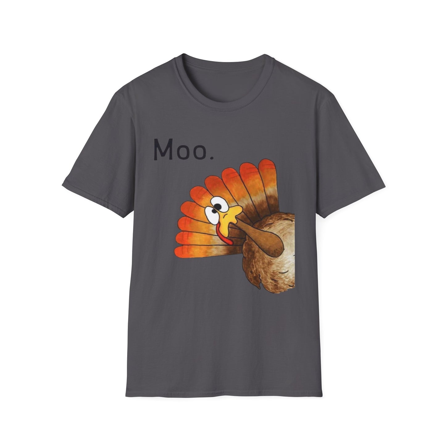 Moo. – Confused Turkey Edition Short Sleeve Tee