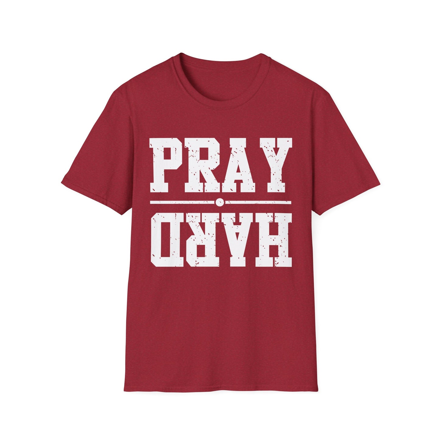 Pray Hard Bold Faith Tee – Power in Every Prayer