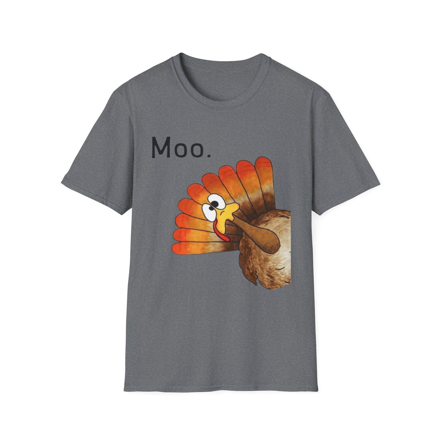 Moo. – Confused Turkey Edition Short Sleeve Tee