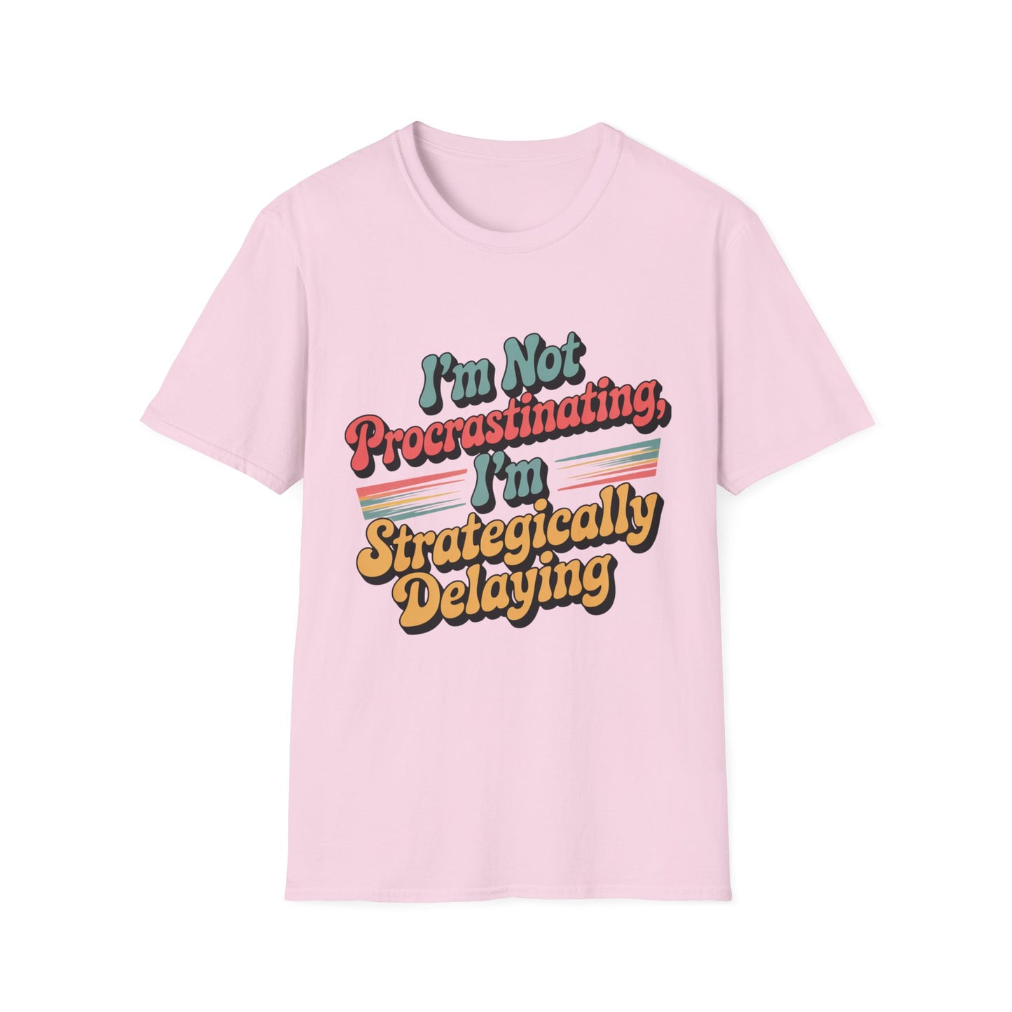 Strategically Delaying Tee – Procrastination, Rebranded