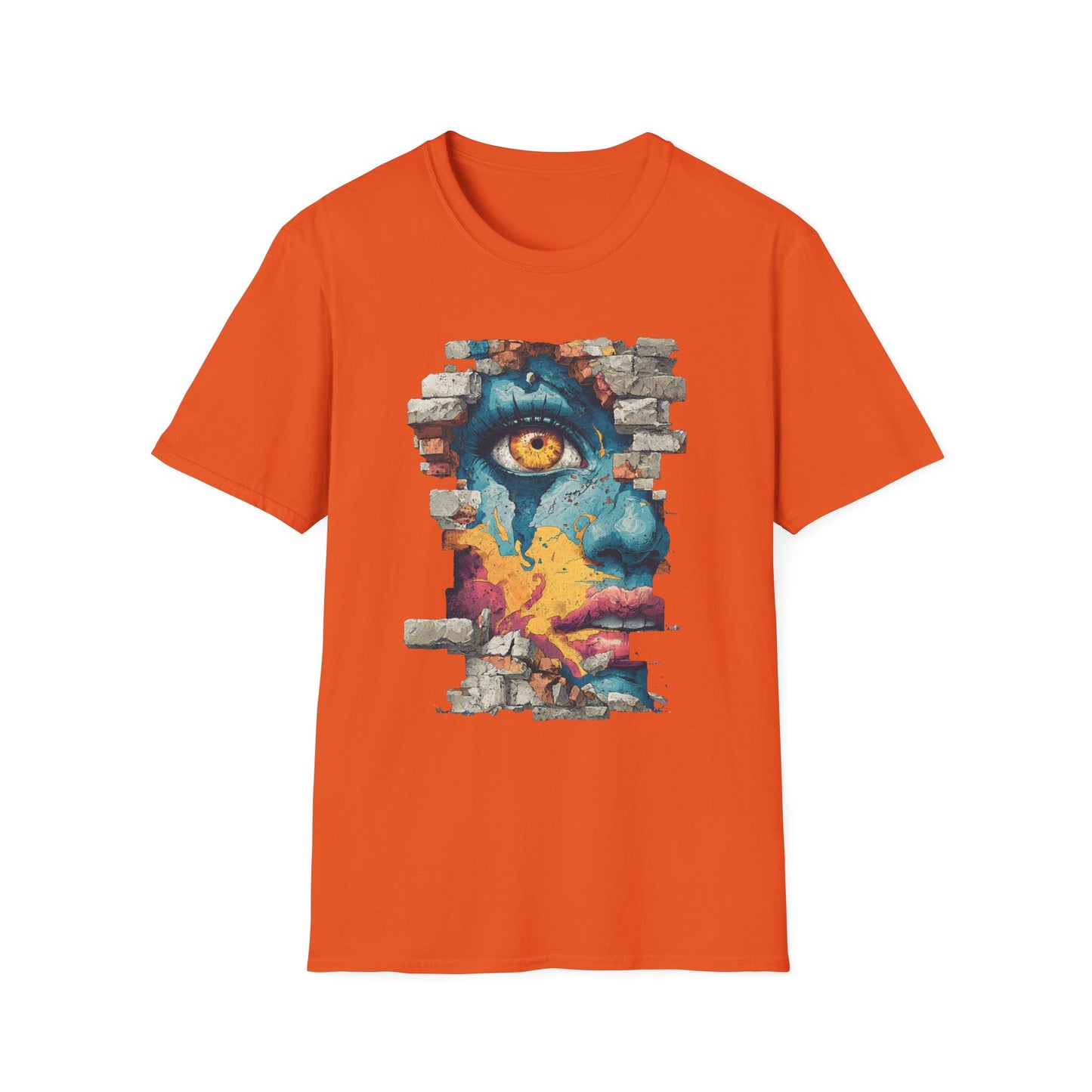 Fragmented Face Tee