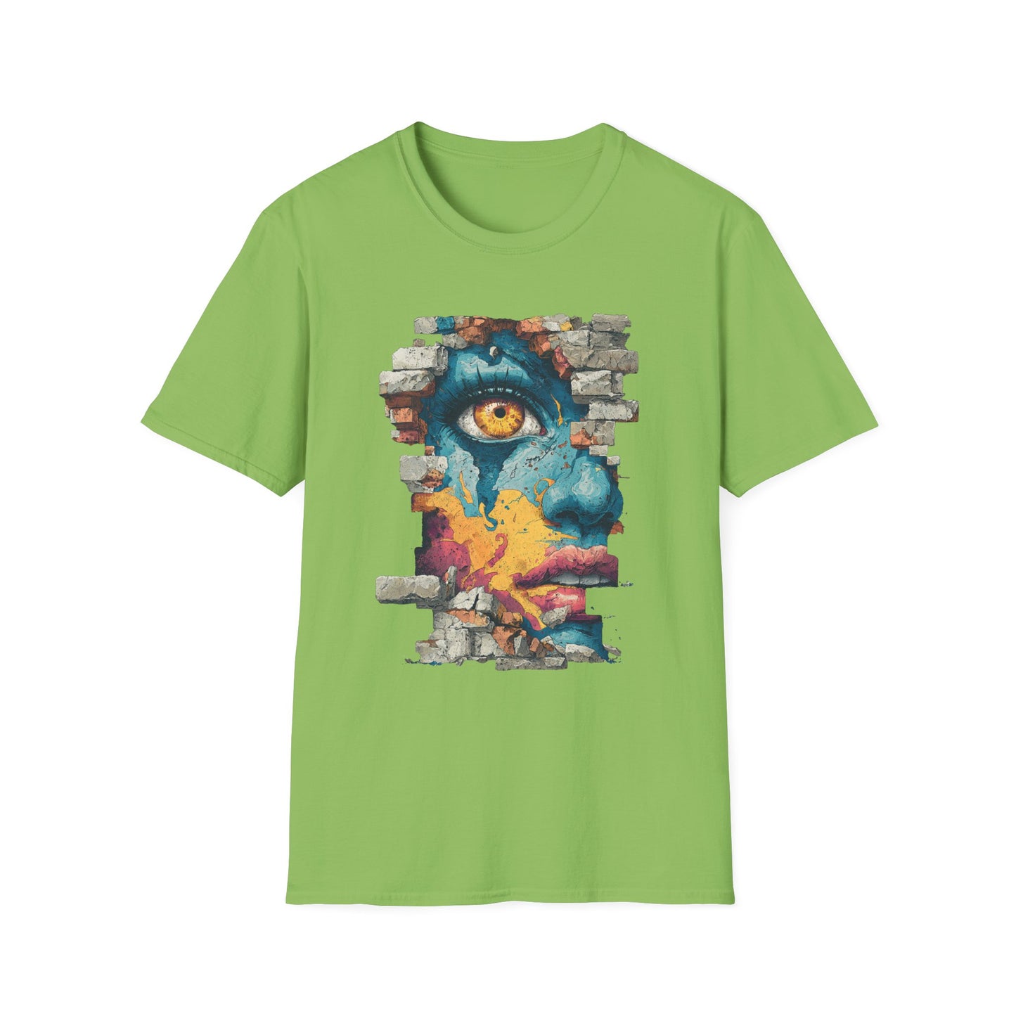 Fragmented Face Tee