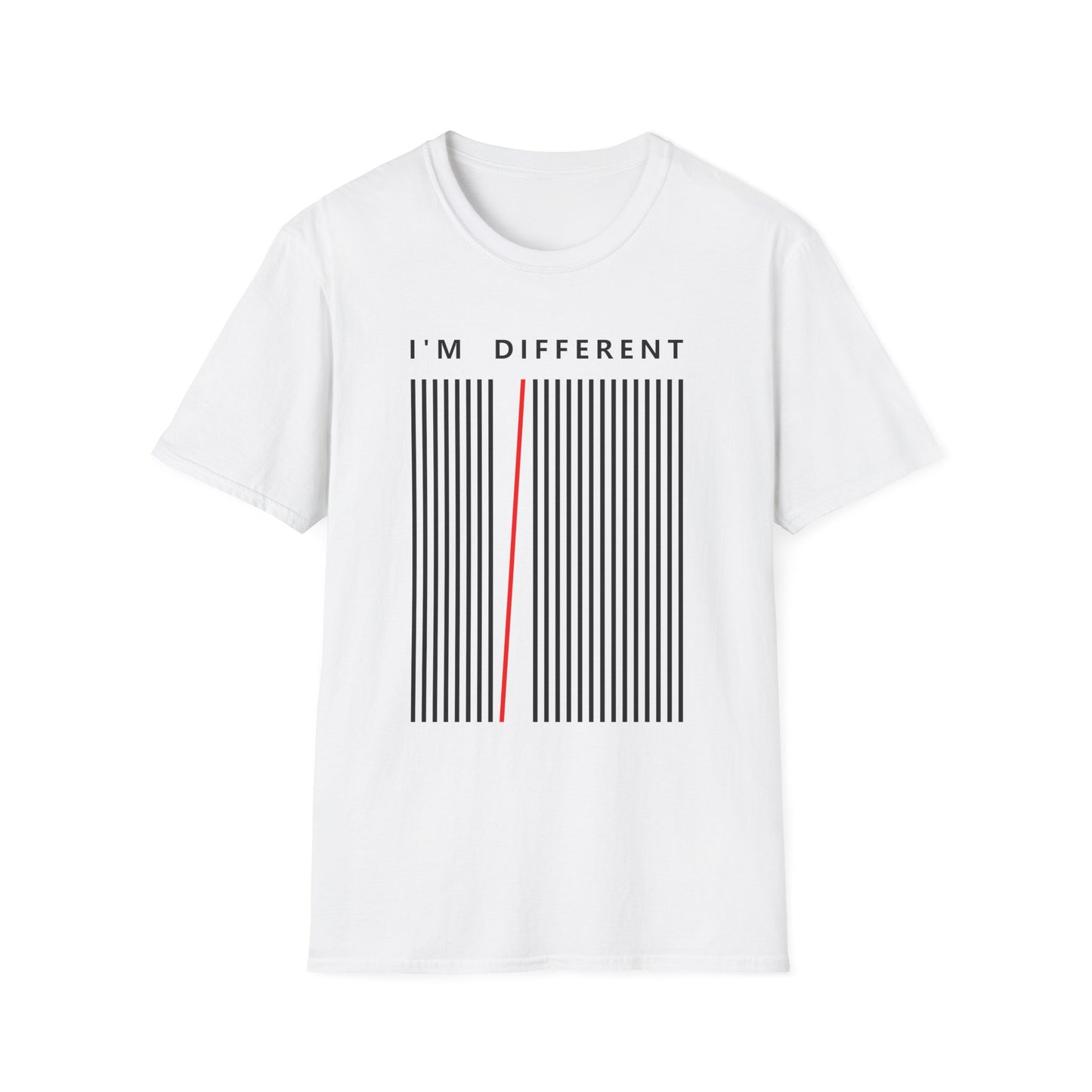 I'm Different - Barcode Identity Graphic Tee