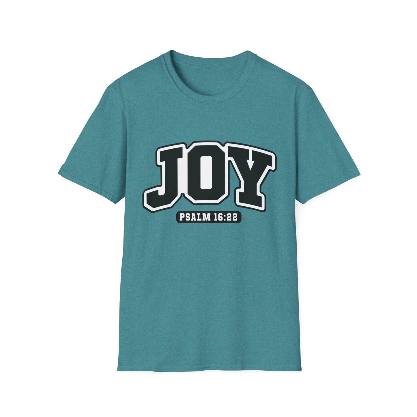 JOY Tee – Psalm 16:22 Varsity Edition