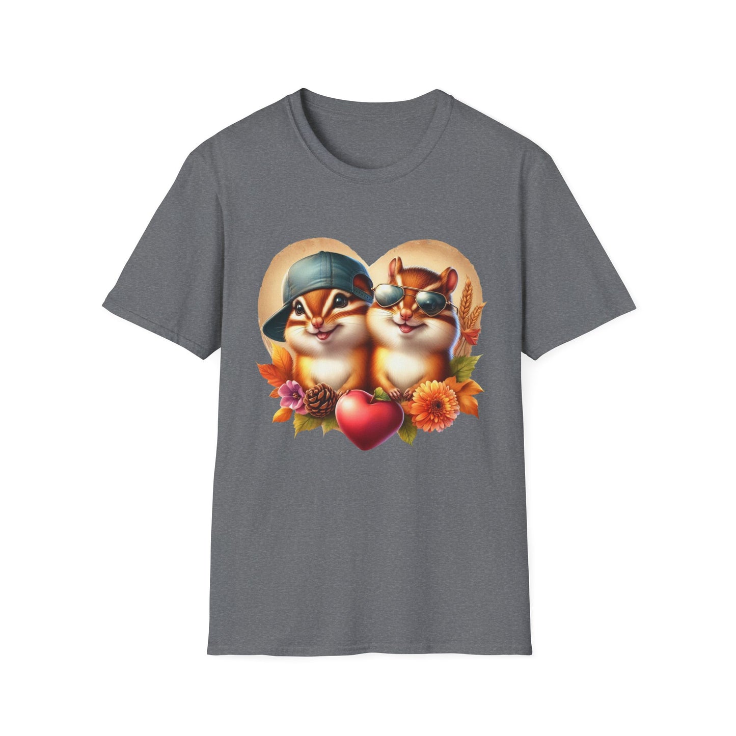 “Chipmunk Love” Tee – Flannel Hearts Edition