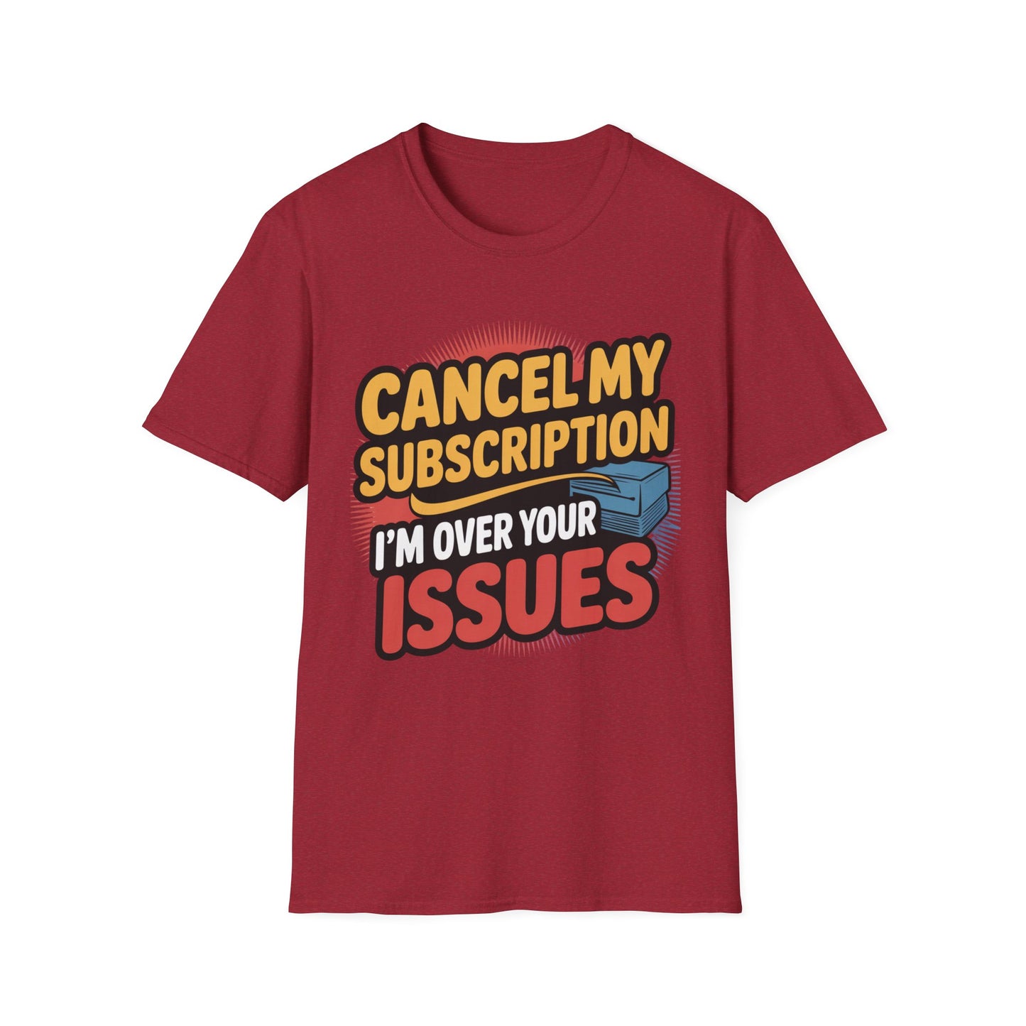 Unsubscribe Tee – Drama-Free, Boldly Branded
