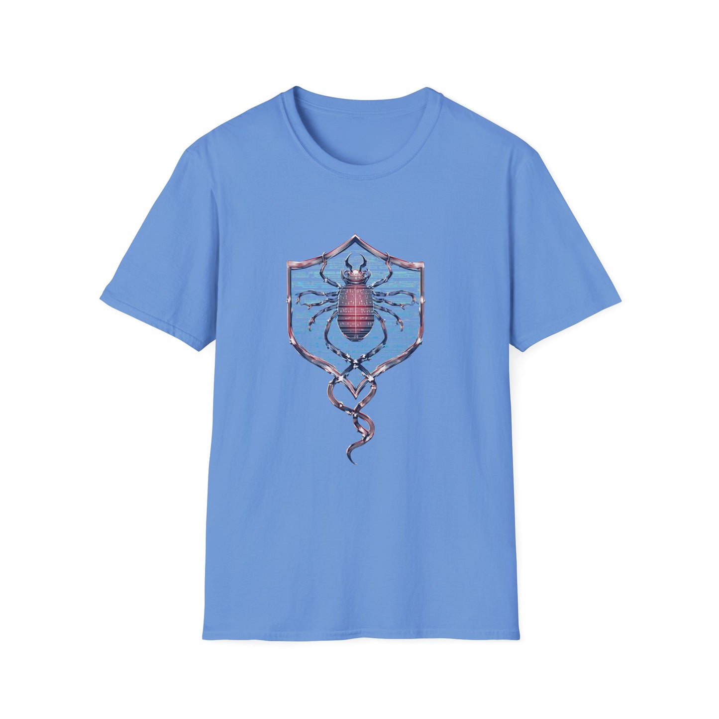 BioGlitch Sentinel – Cyber Beetle Shield Design