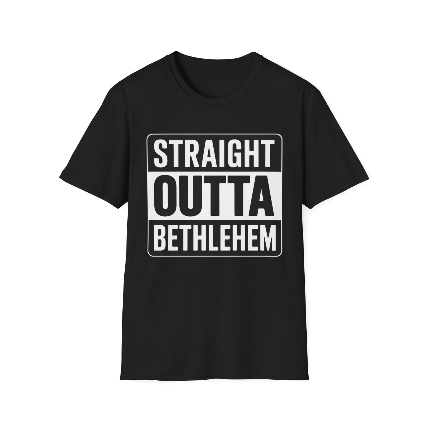 Straight Outta Bethlehem Tee – Savior Swag Edition