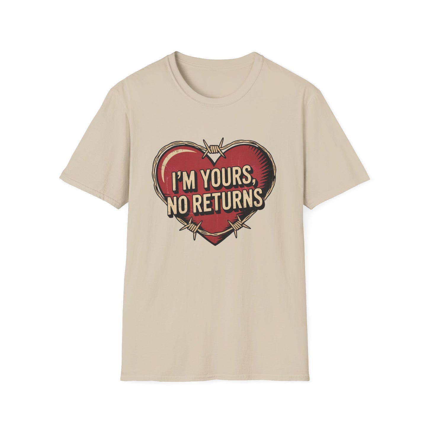 Heart No Returns Tee – Love Locked, Warranty Void