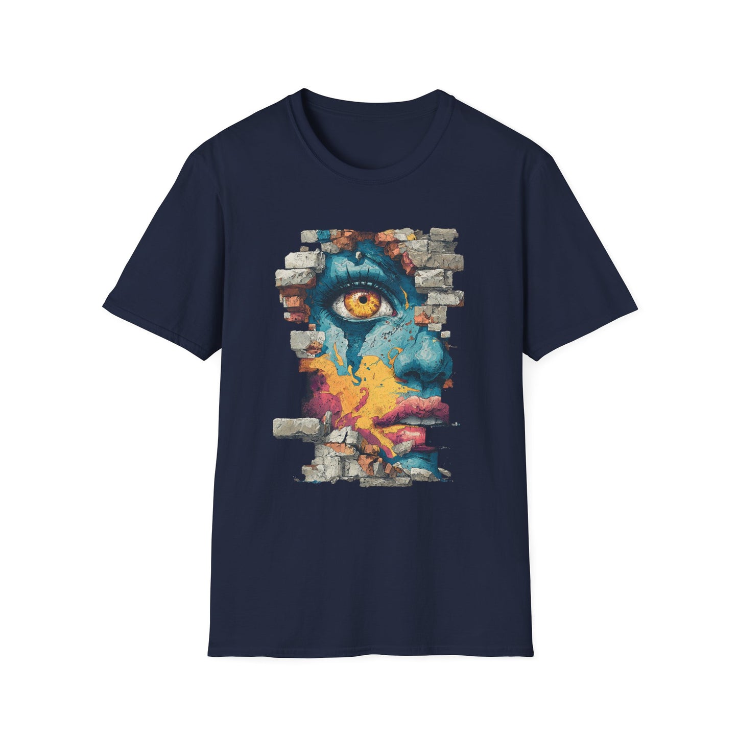 Fragmented Face Tee