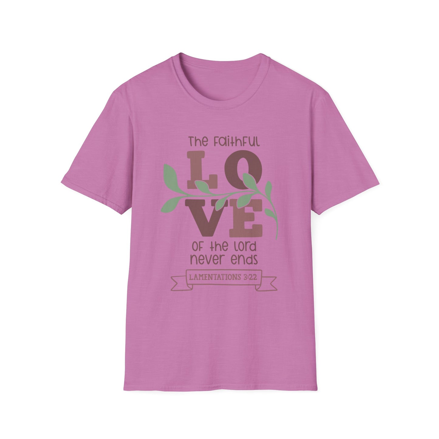 Faithful Love Tee – Lamentations 3:22 Vine Edition