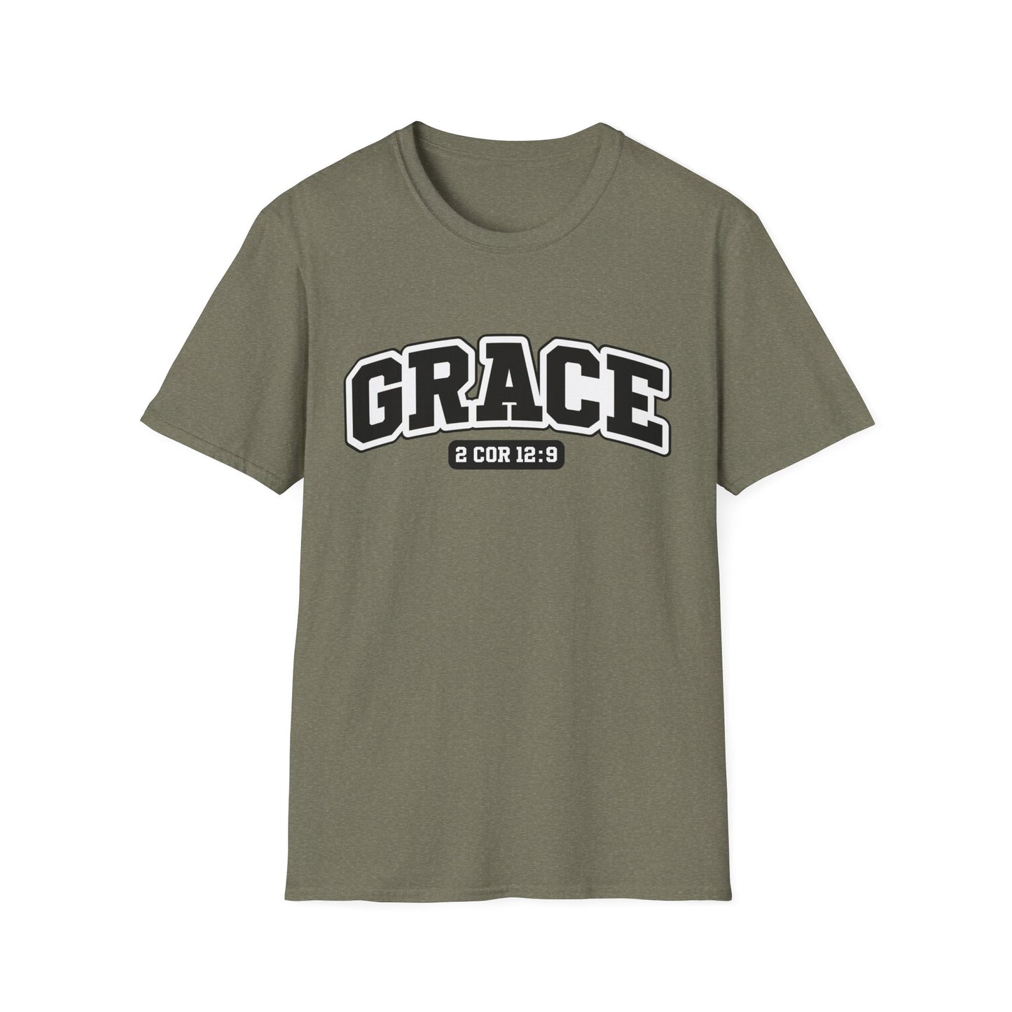 GRACE Tee – 2 Corinthians 12:9 Power Edition