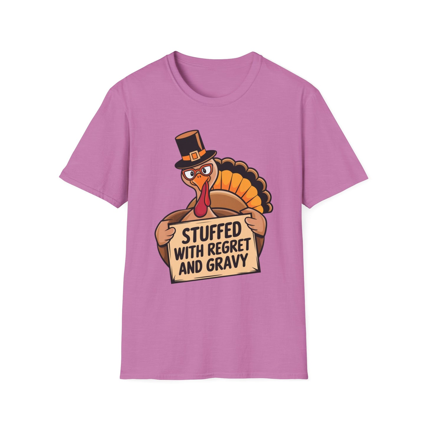 Stuffed With Regret and Gravy – Turkey Therapy Edition Short Sleeve Tee