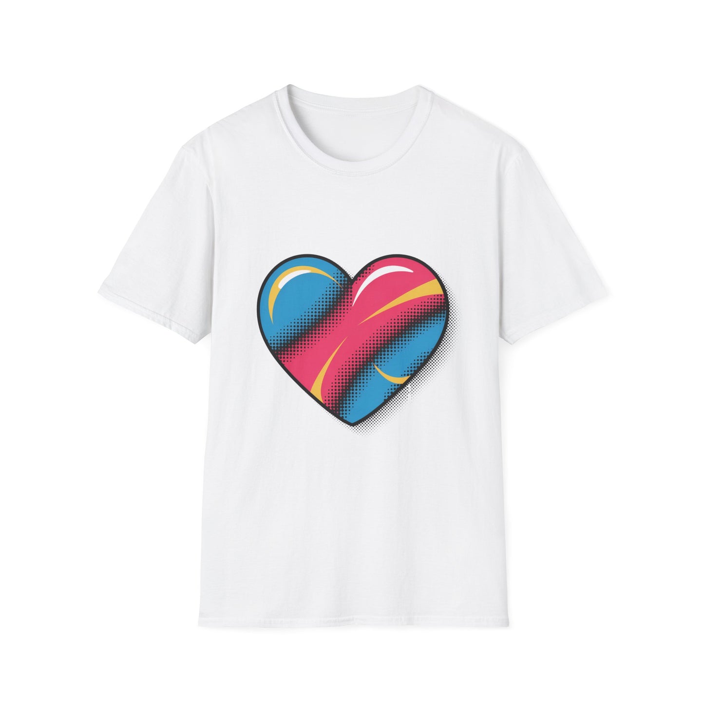 Retro Pulse Heart Graphic Tee
