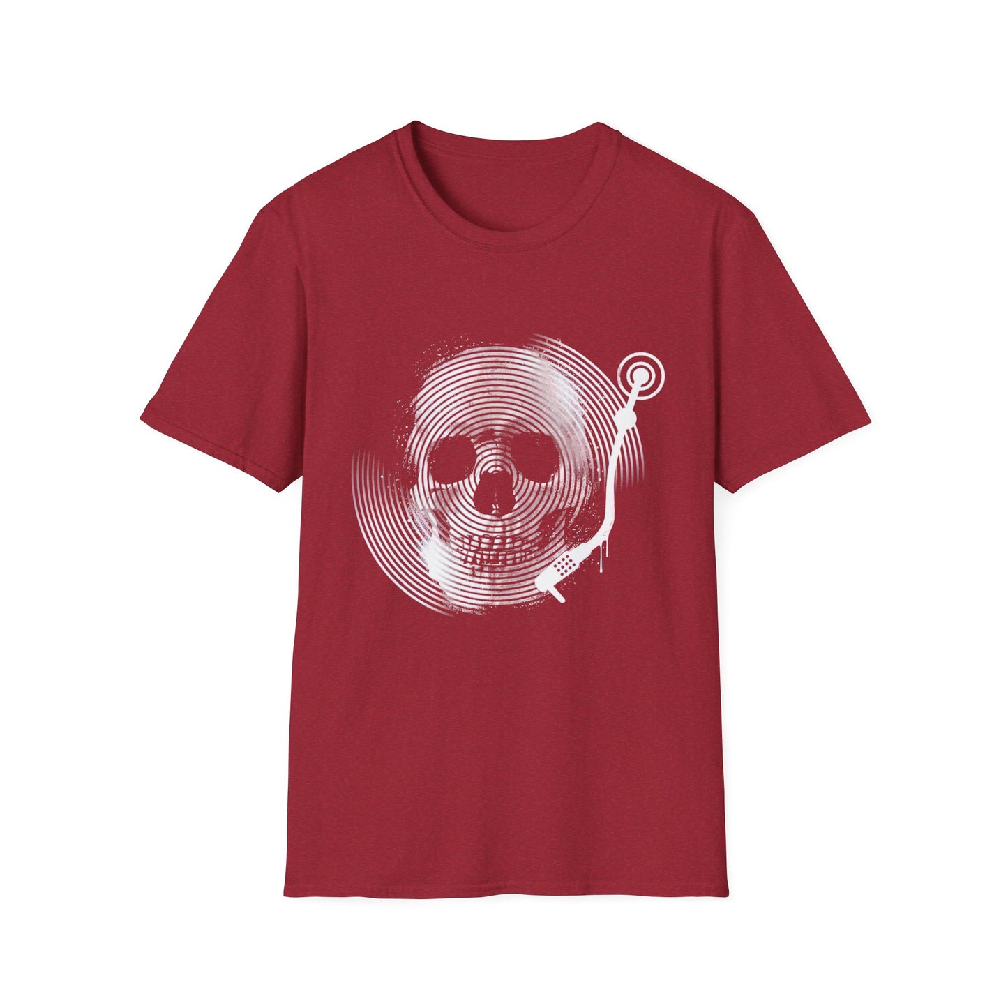 Spin Eternal Skull & Turntable Graphic Tee