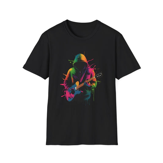 Neon Guitarist T-Shirt