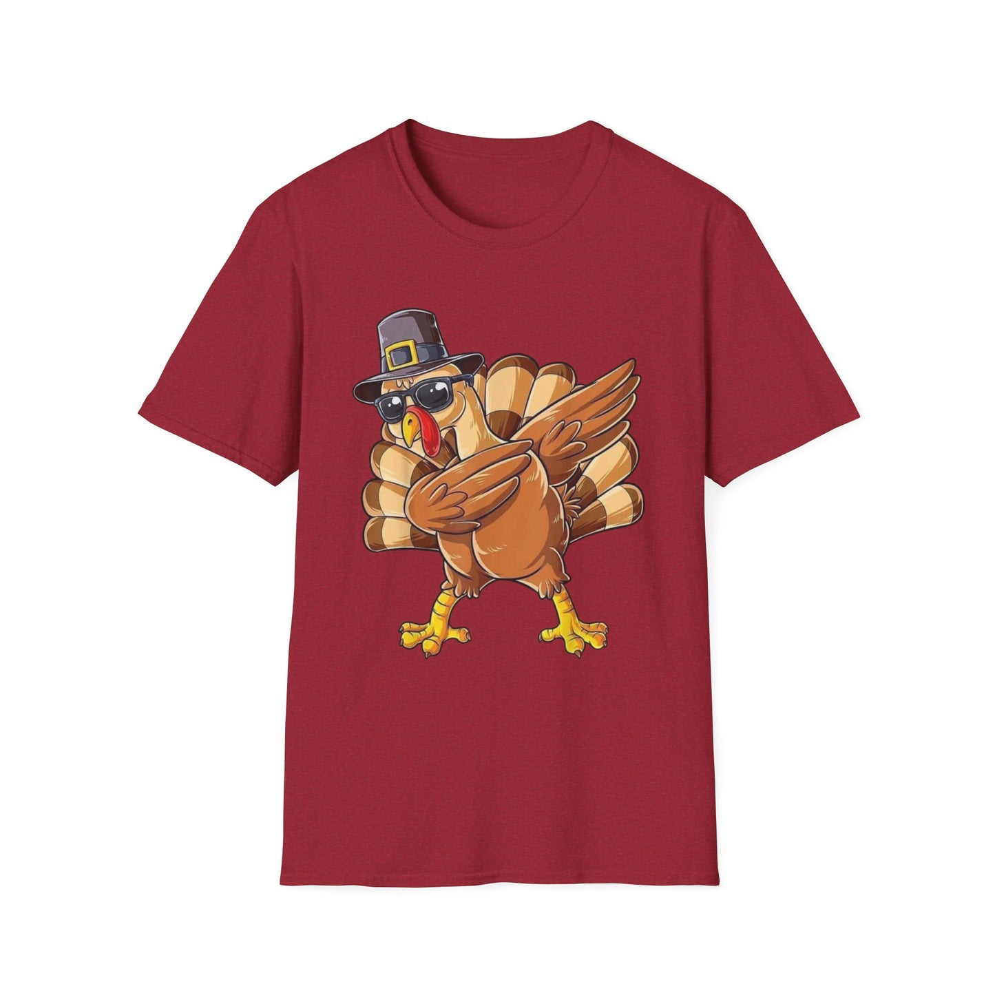 Cool Turkey – Pilgrim Hat & Sunglasses Edition Short Sleeve Tee