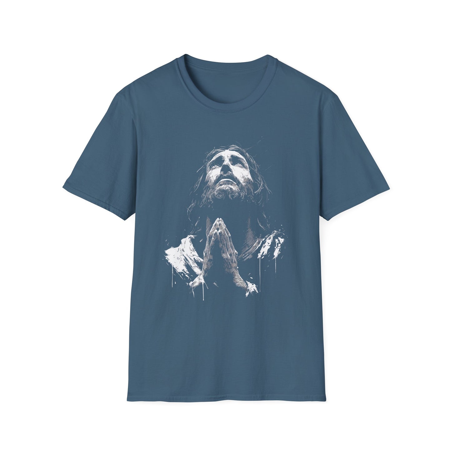 Gethsemane Gaze Praying Jesus Christian Tee