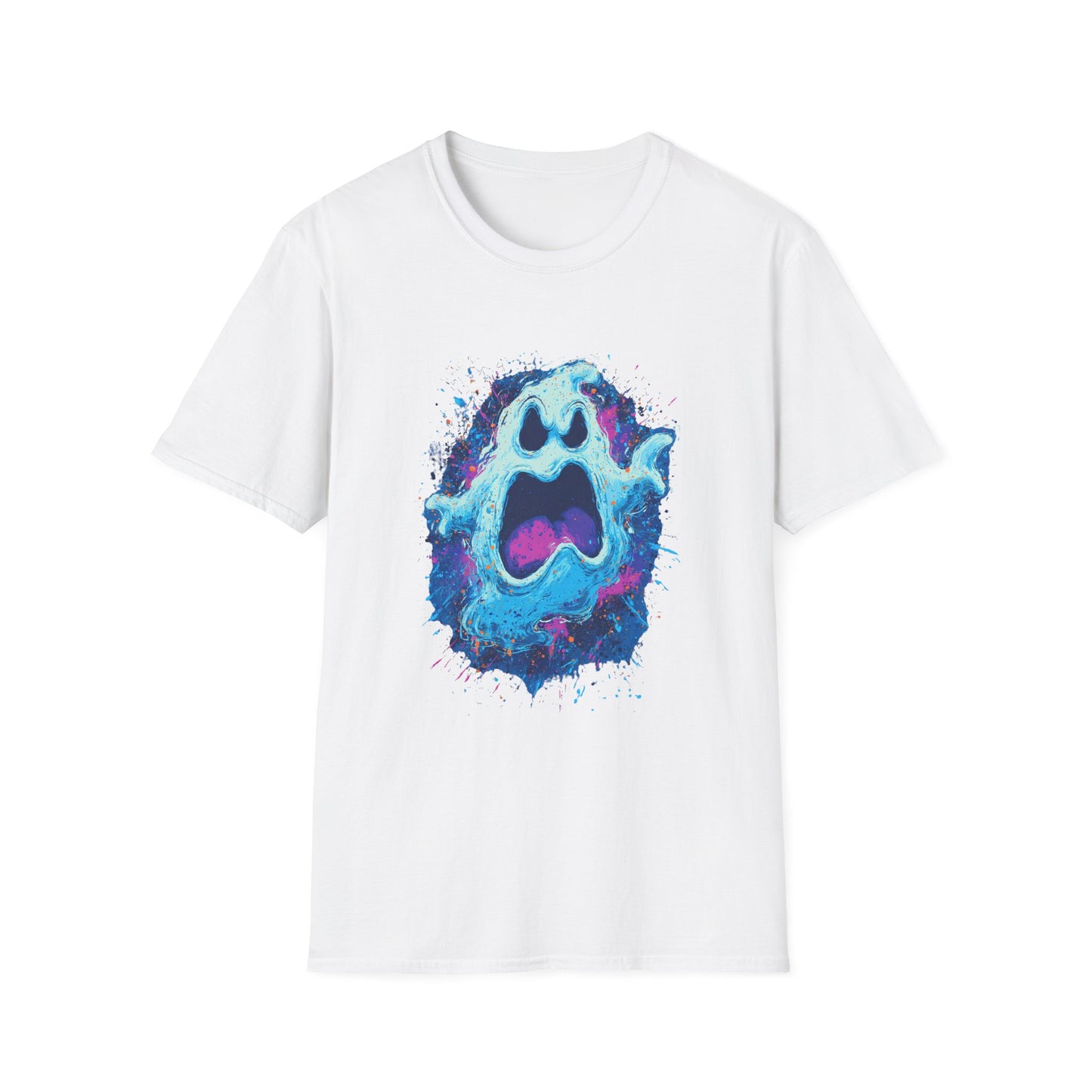 Color Panic Halloween Ghost Tee