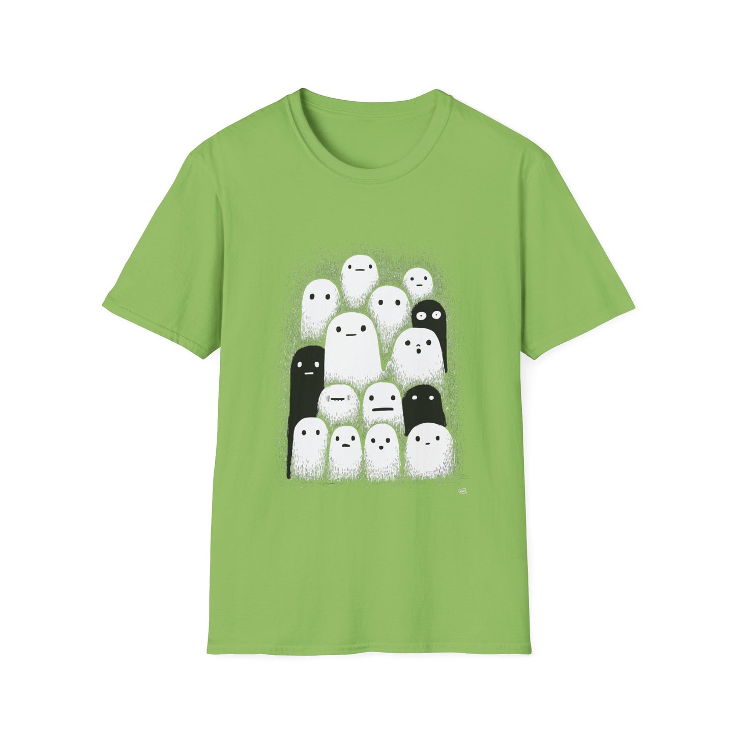 Stacked Spirits Halloween Design Tee