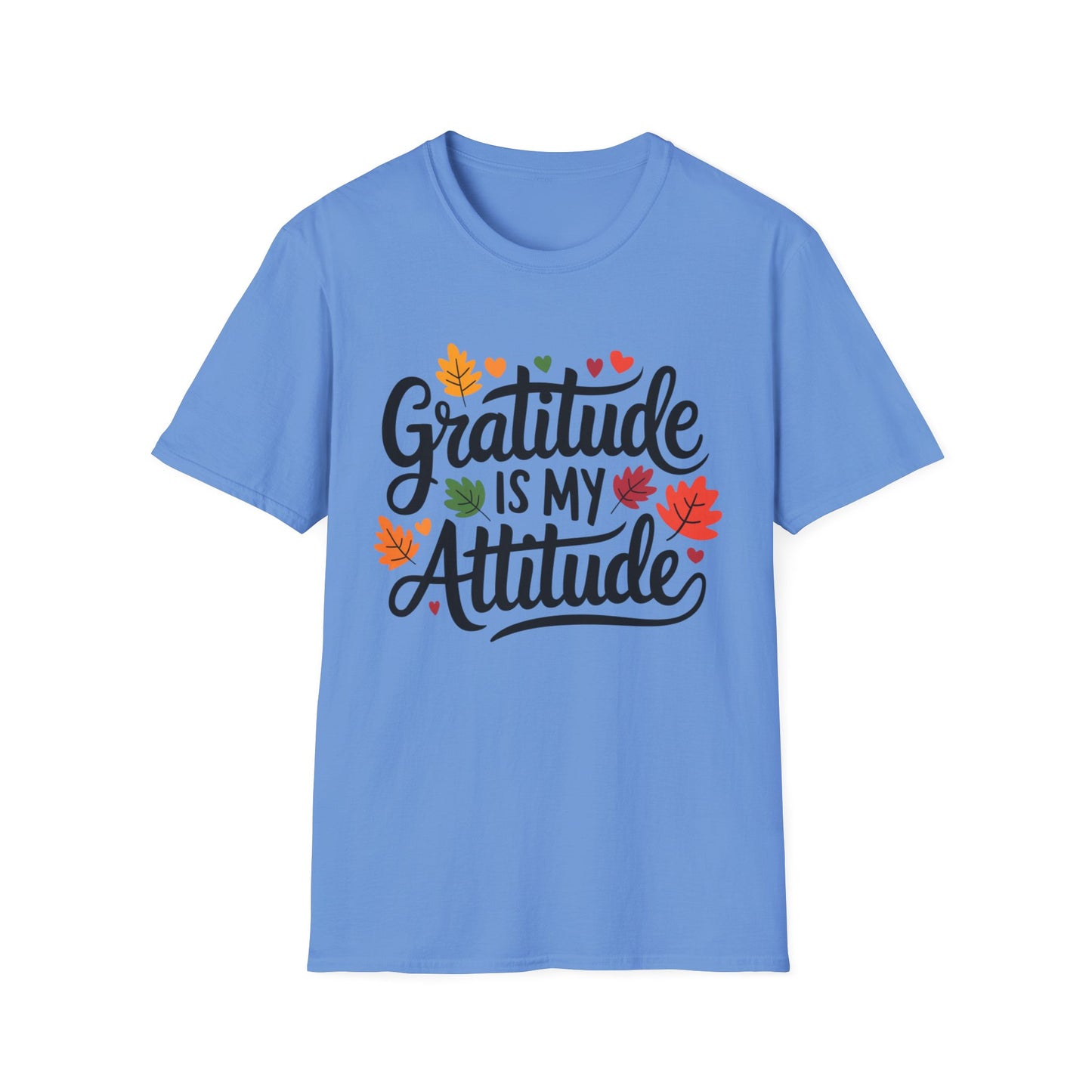Gratitude Is My Attitude – Autumn Heart Edition Short Sleeve Tee