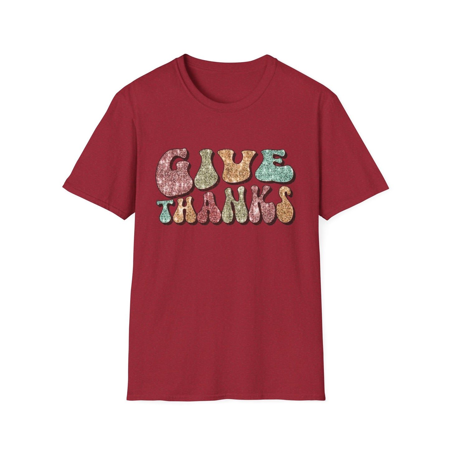 GIVE THANKS – Retro Edition Short Sleeve Tee