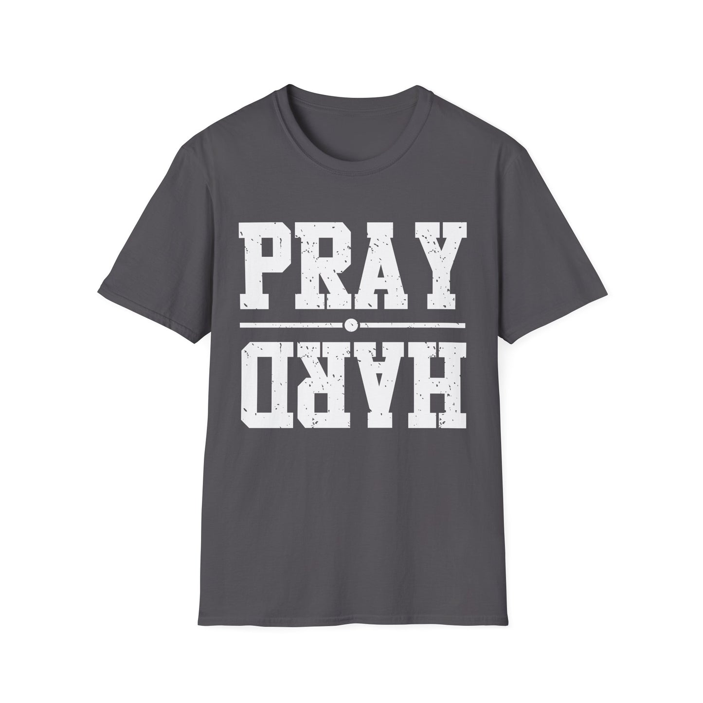 Pray Hard Bold Faith Tee – Power in Every Prayer