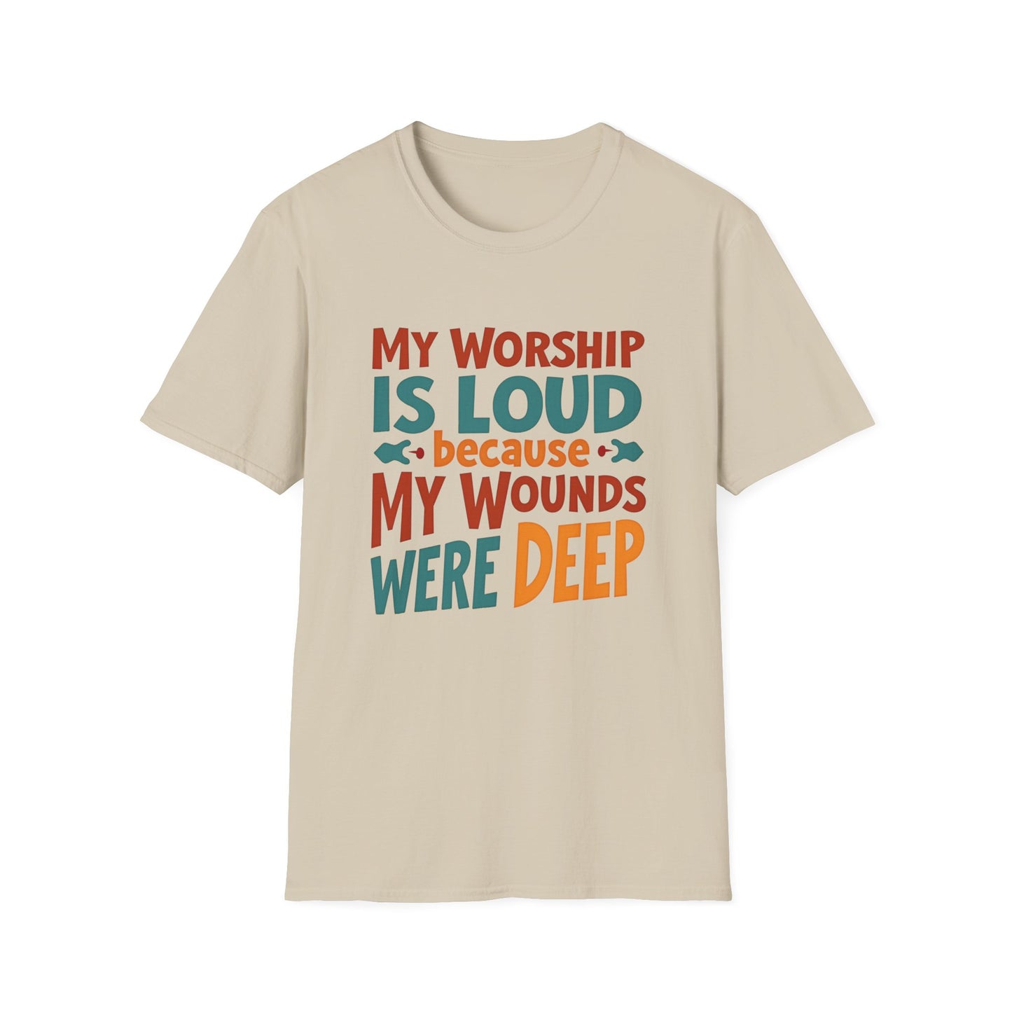 Loud Worship, Deep Wounds Tee – Testimony Edition