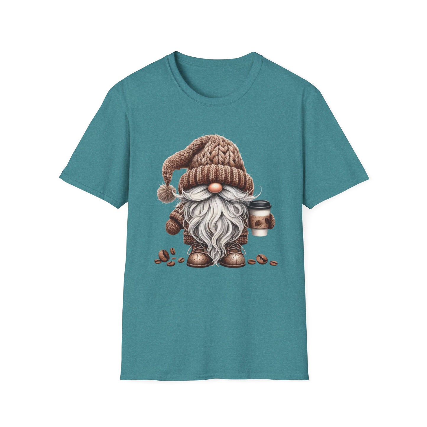 “Coffee Gnome” Tee – Brewed & Bearded Edition