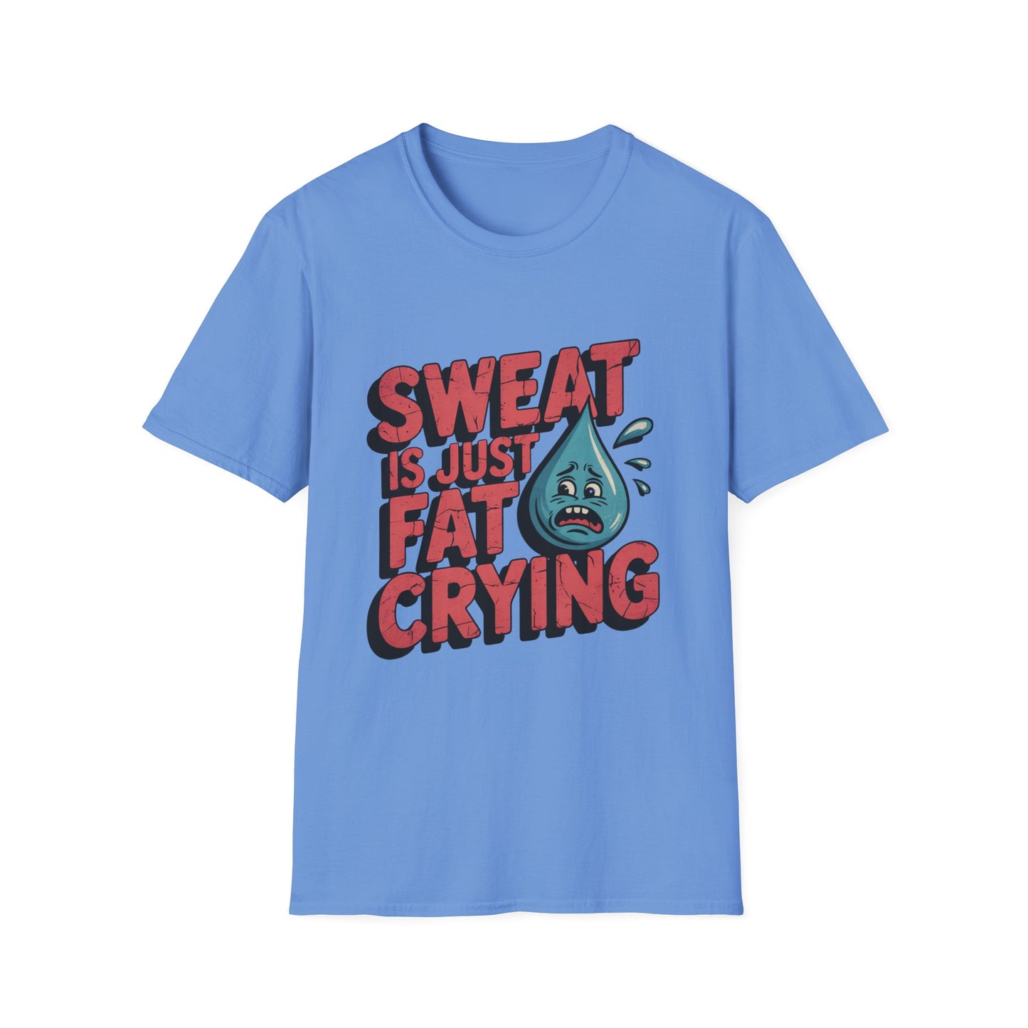 Fat Crying Tee – Train Hard, Laugh Harder