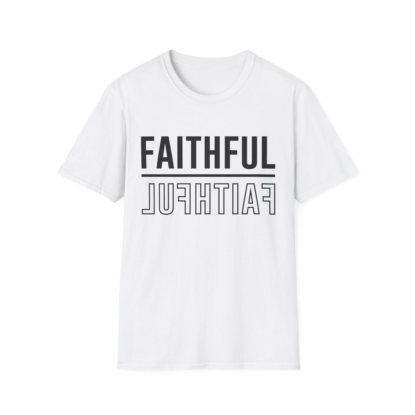 Faithful Minimalist Tee – Steady in Spirit, Bold in Heart