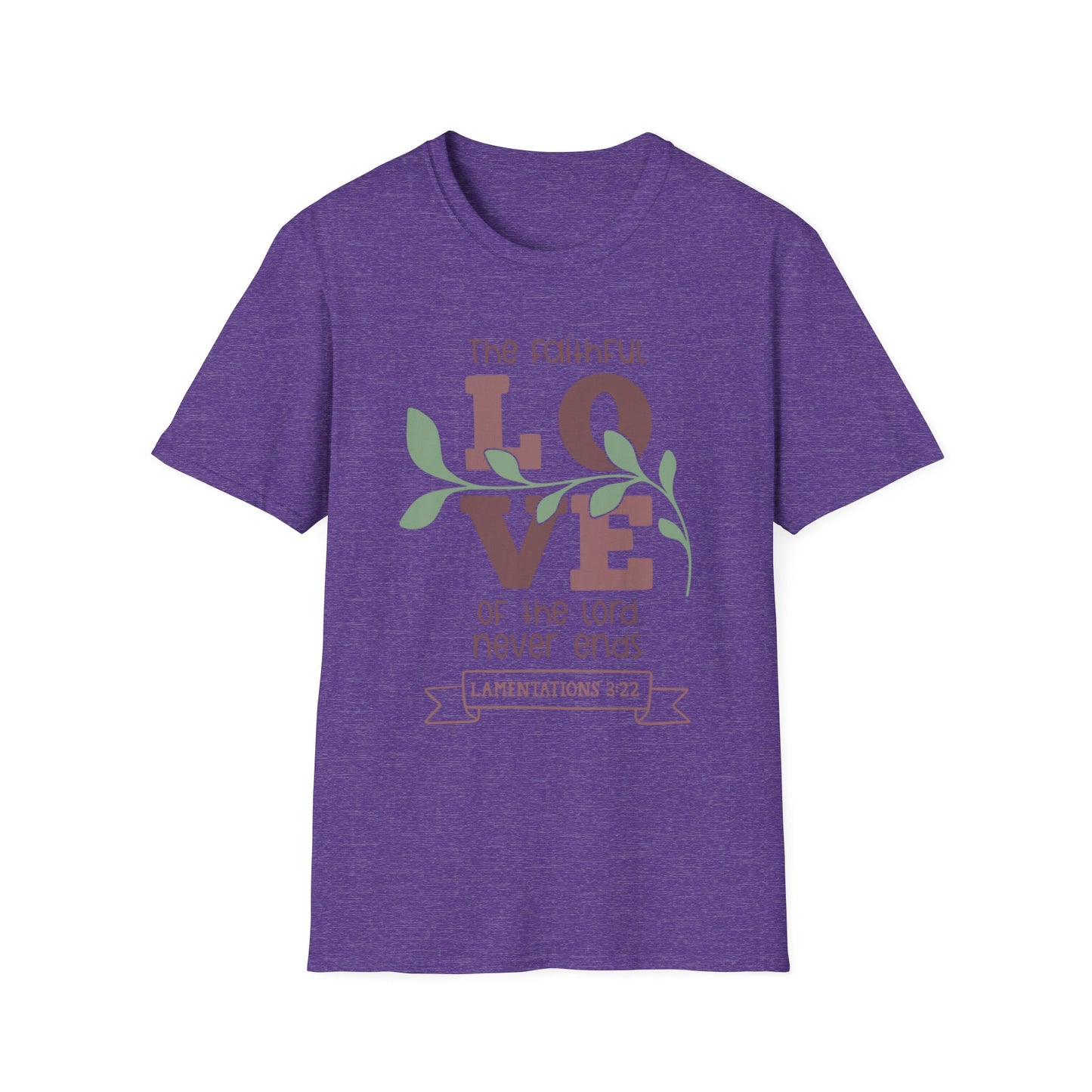 Faithful Love Tee – Lamentations 3:22 Vine Edition