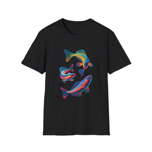 Neon Current Trio Fish Graphic Tee