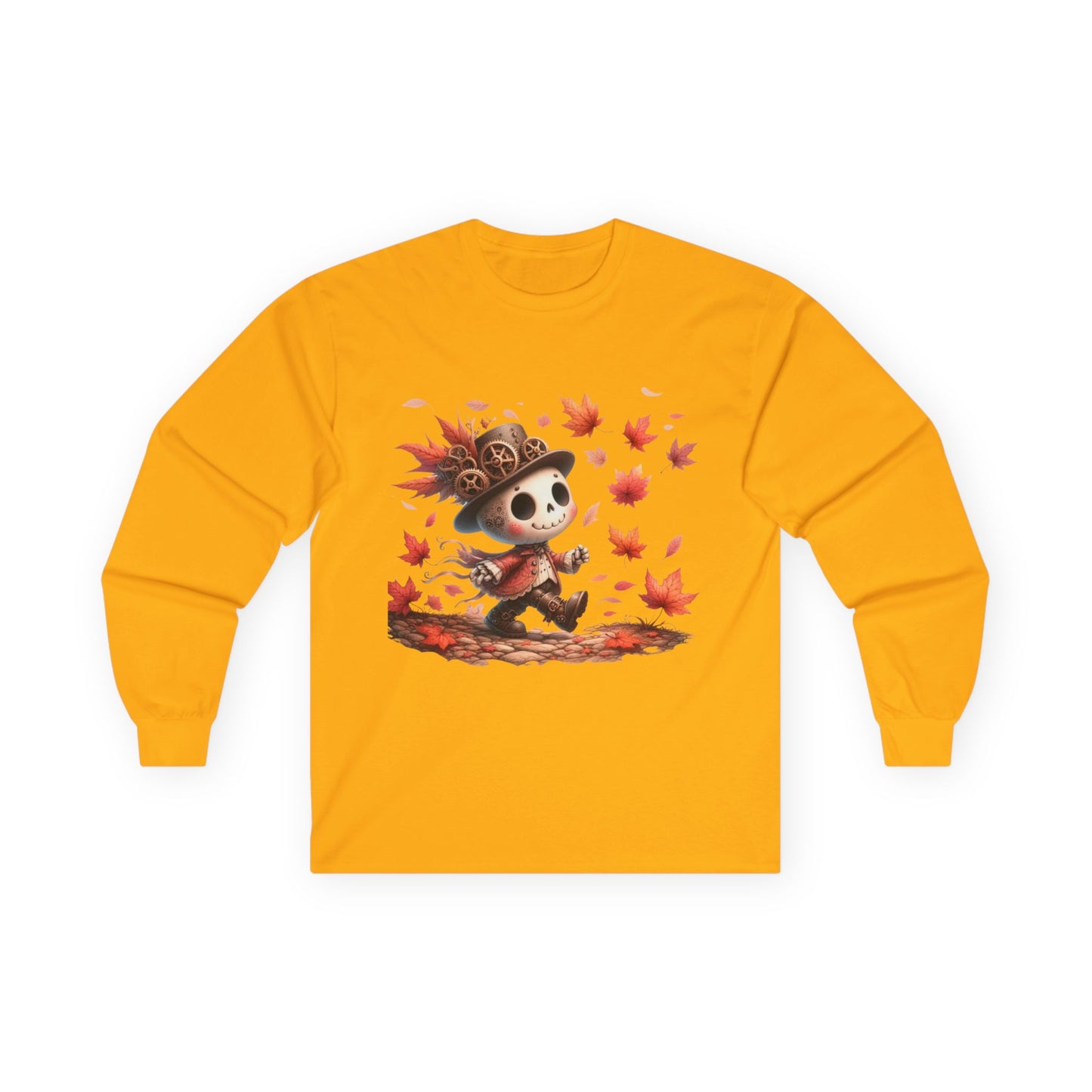 Copy of “Steampunk Stroll” Long Sleeve Tee – Autumn Mechanica Edition