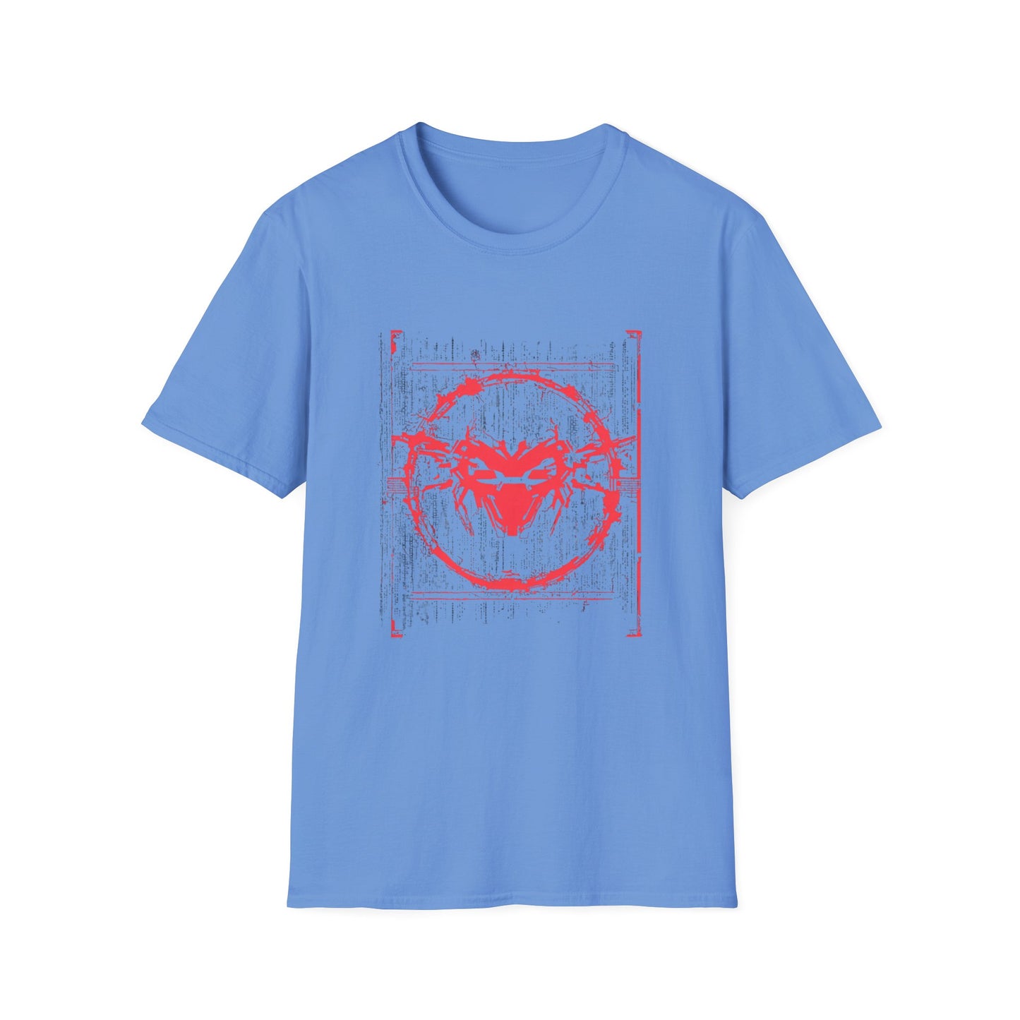 Code Crawler – Cyber Spider Emblem Design
