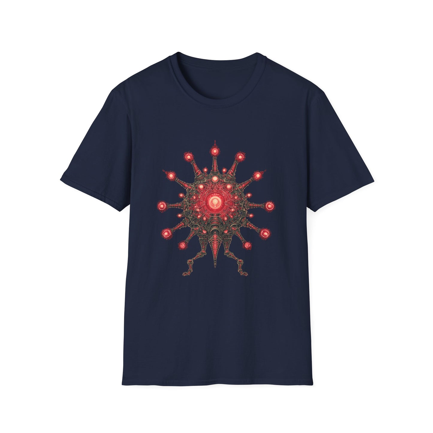 Core Sentinel – Cybernetic Starburst Organism Design