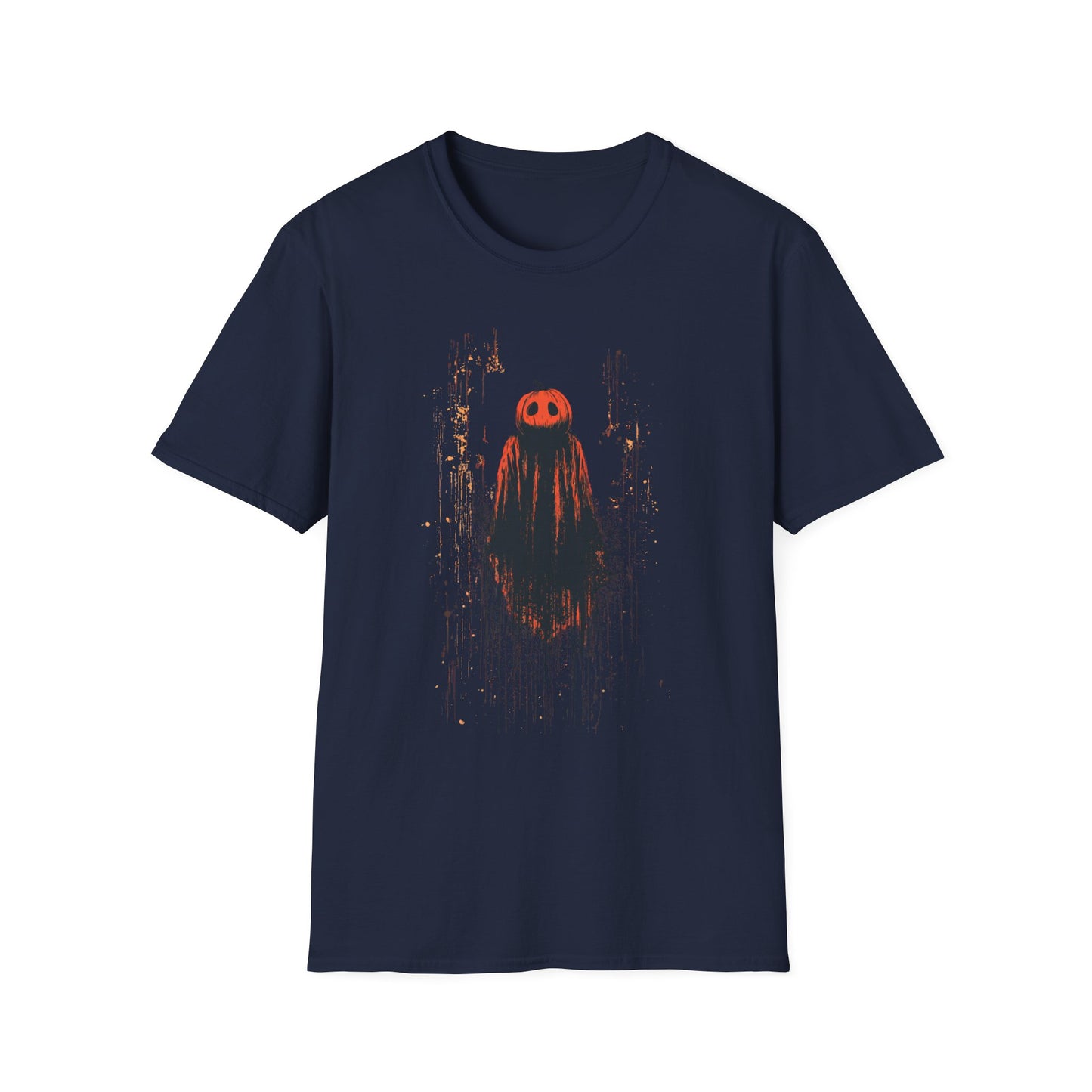 Ghoul Guard Halloween Pumpkin Head Tee