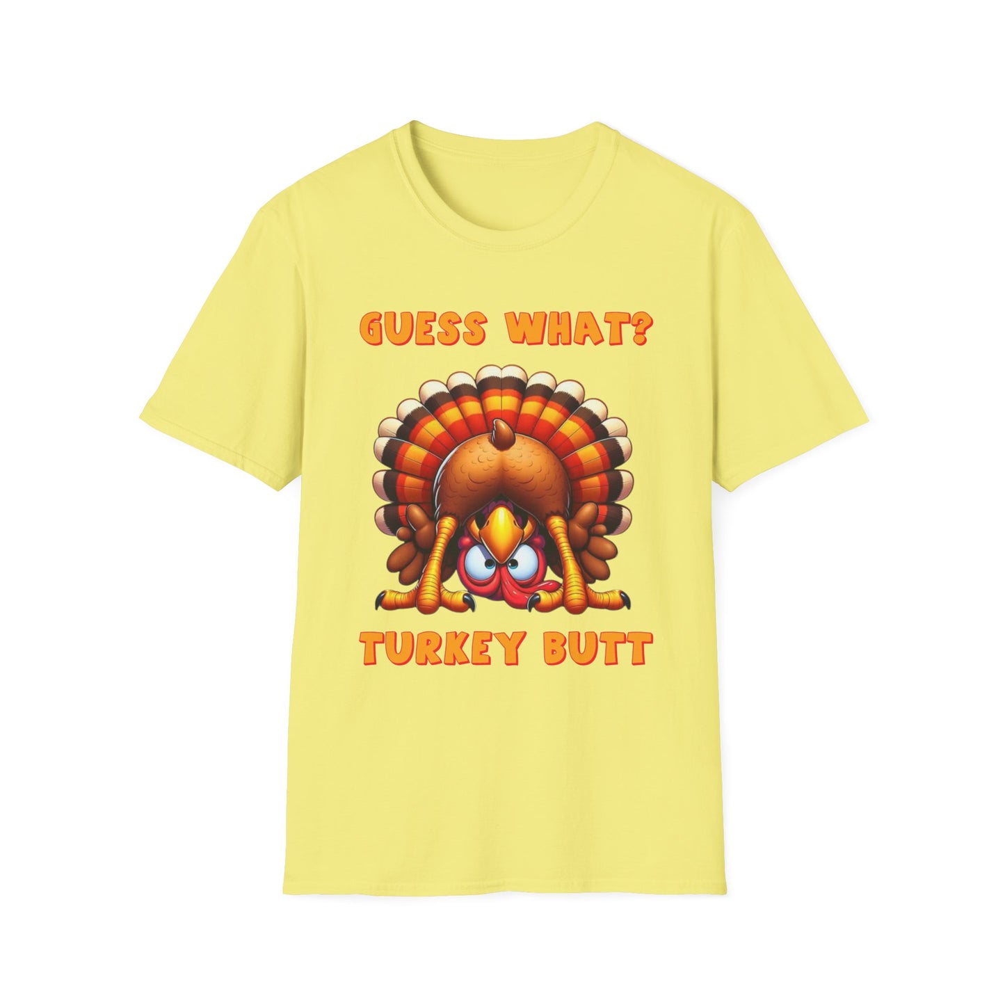 Guess What? Turkey Butt – Gobble & Giggle Edition Short Sleeve Tee