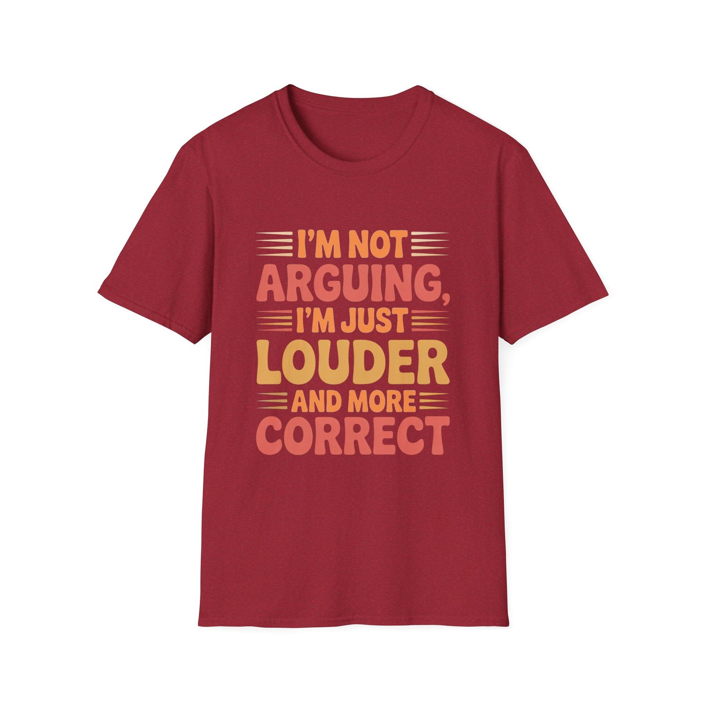 Louder & More Correct Tee – Speak Up, Stand Out, Stay Right