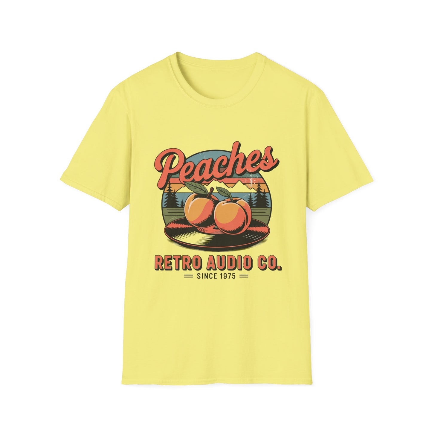 Peaches Retro Audio Co. Graphic Tee