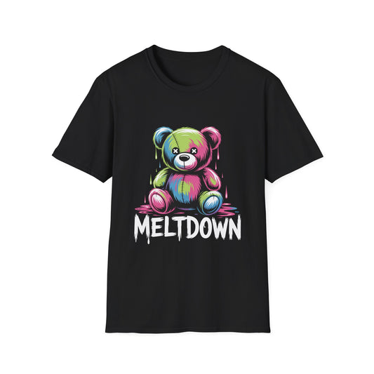 Meltdown Teddy Bear Graphic Tee