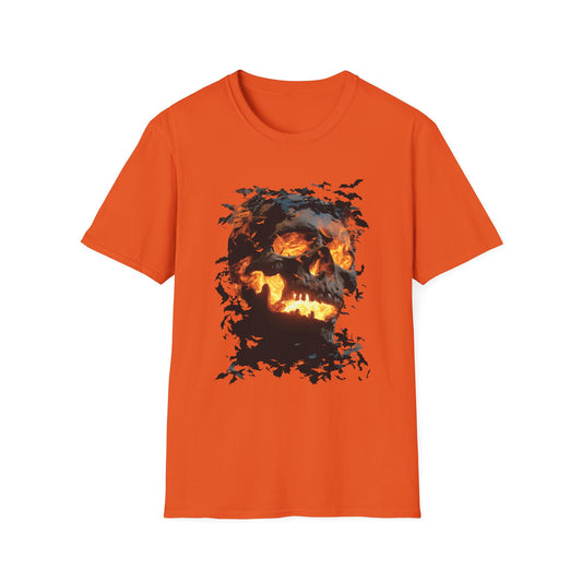 Ashborn Infernal Skull Halloween Head Tee