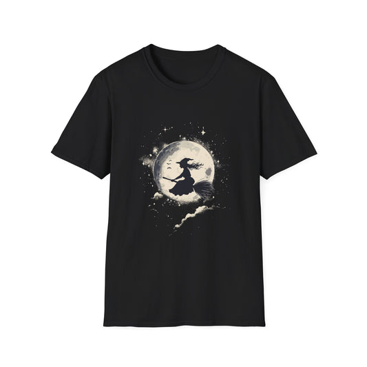 Moonflight Witch Halloween Tee