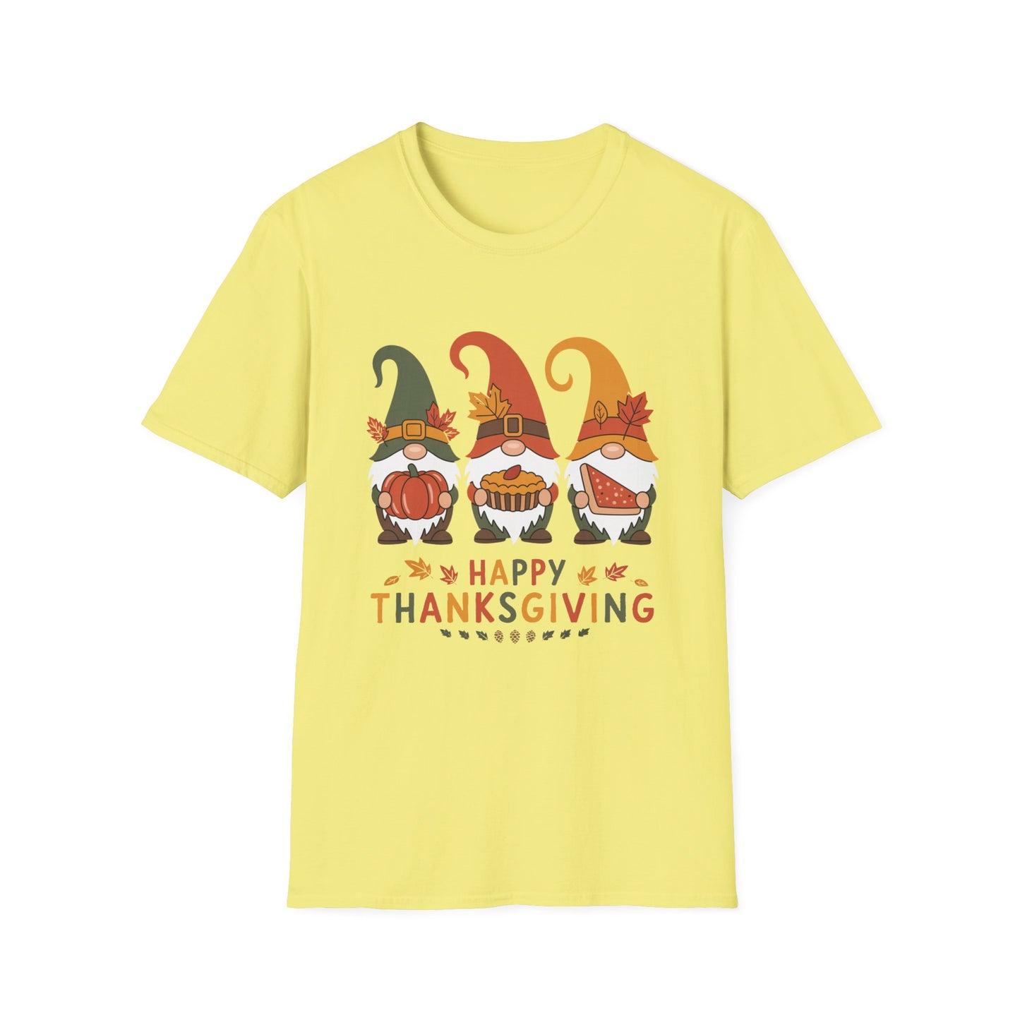 Happy Thanksgiving – Gnome Trio Edition Short Sleeve Tee