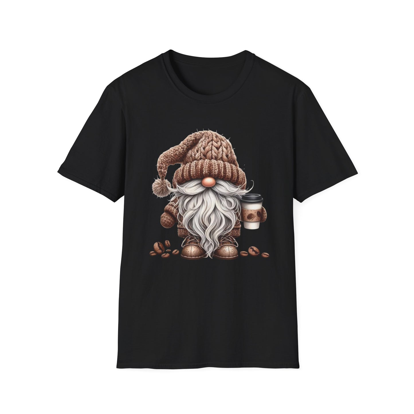 “Coffee Gnome” Tee – Brewed & Bearded Edition
