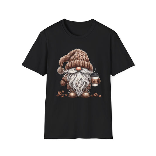 “Coffee Gnome” Tee – Brewed & Bearded Edition
