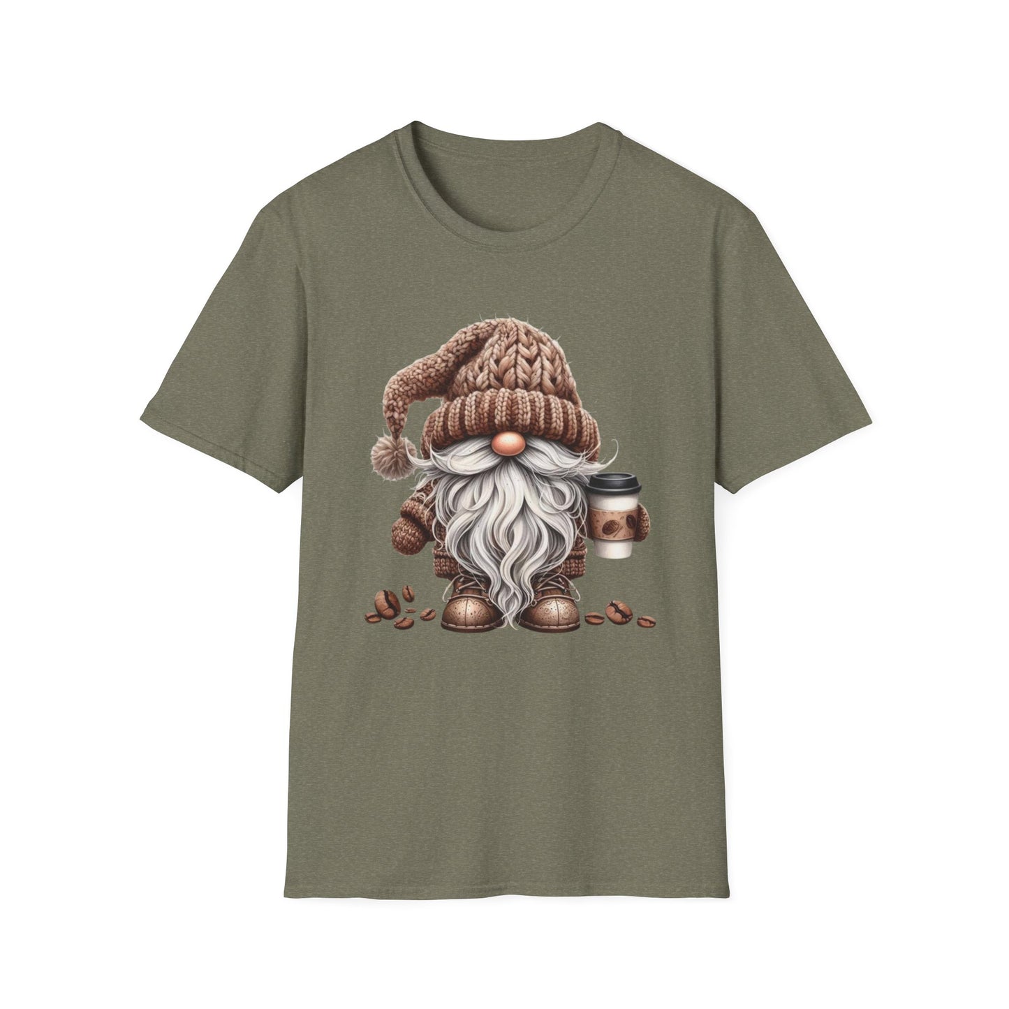 “Coffee Gnome” Tee – Brewed & Bearded Edition