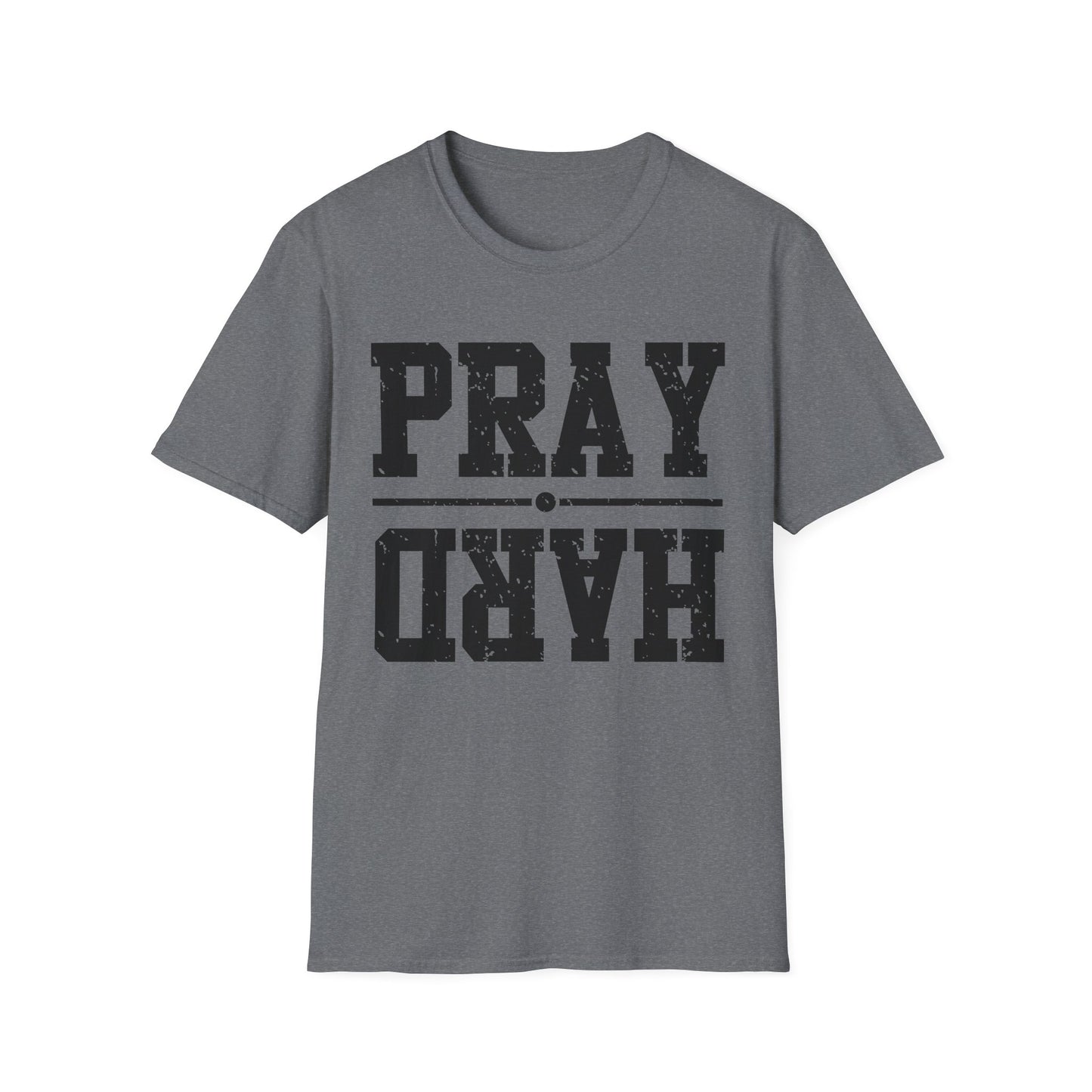 Pray Hard Bold Faith Tee – Power in Every Prayer